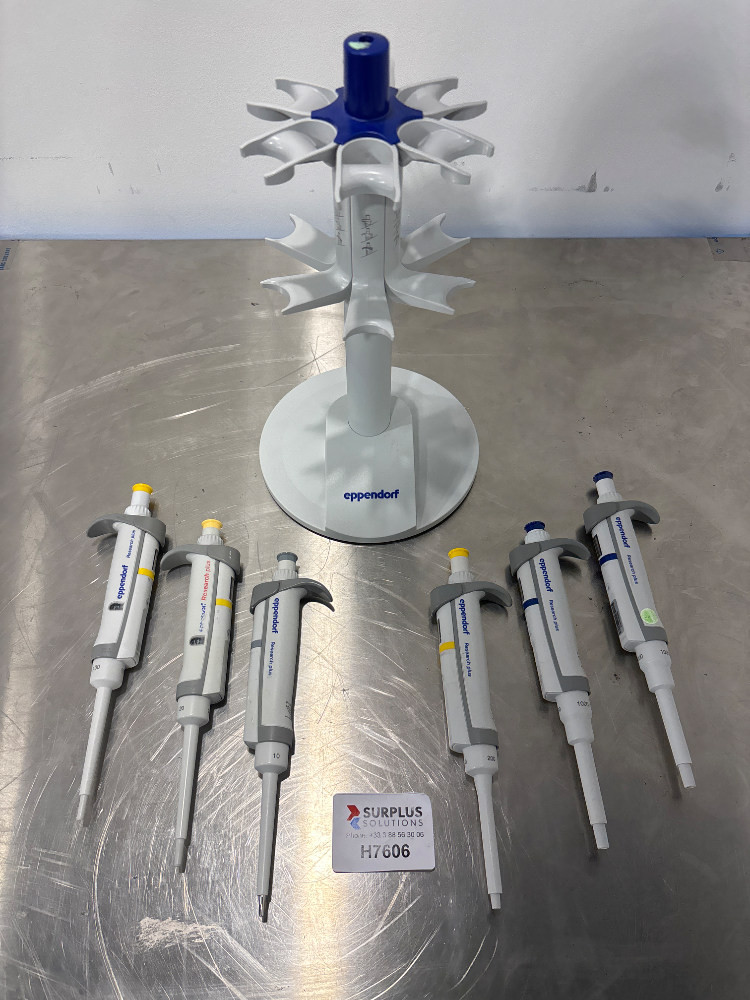Image of Eppendorf Research Plus x6 Pipettes